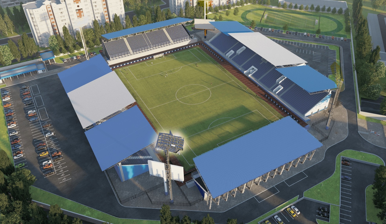 Реконструкция стадиона «Факел» в Воронеже